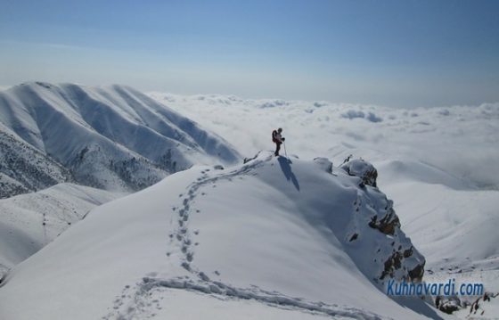 مسیر قله بند عیش - بهمن ماه 1395