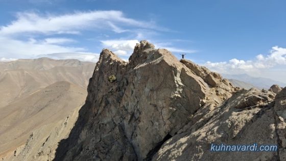 قله اصلی شاهدژ 3070 متر (شاخک دوم)