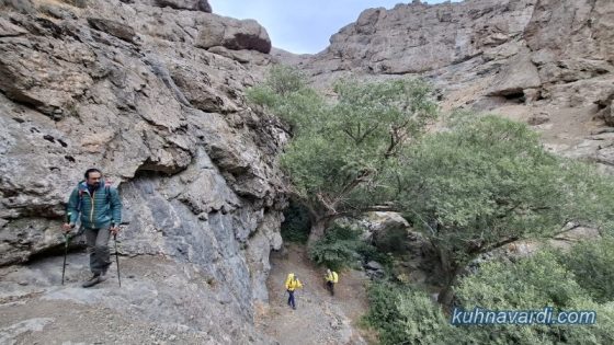 ادامه مسیر فرود از دره