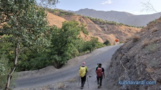 جاده خور در انتهای برنامه
