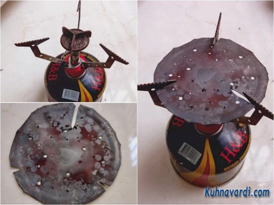 حل مشکل سرشعله کوچک