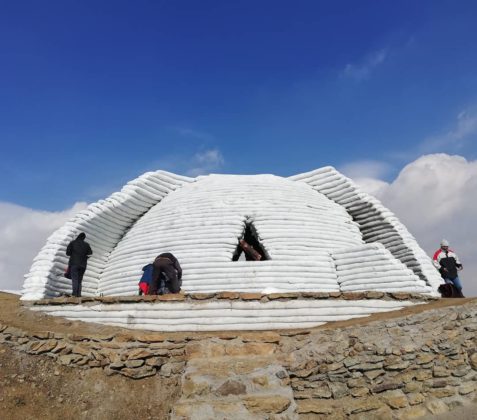 قله آسیاب باد - جانپناه امید