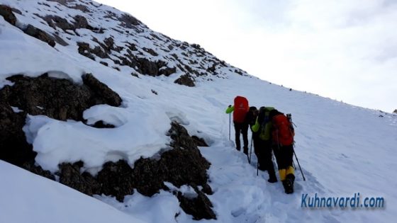 مسیر قله آراکوه از سد لتیان