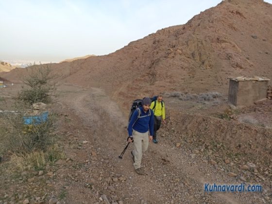 در مسیر قله کلخانی