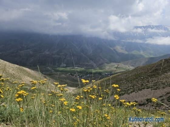 روستای وزنا و خط الراس مرتفع دوبرار 