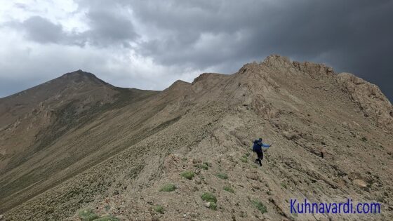 خط الراس سیاه کلاسر به سمت کرکس نشین