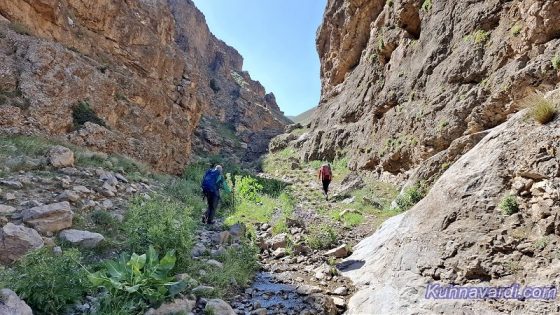 مسیر صعود به قله ناظر کوچک