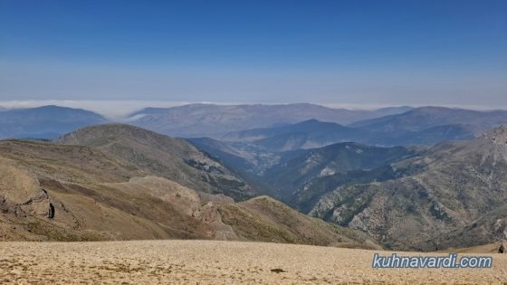 نمای منطقه کجور مازندران در جهت شمال